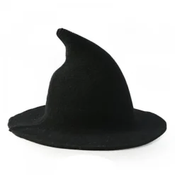 Kvinnors ullspetsig häxhatt för Halloween jul kostymfest> Huvudbonader