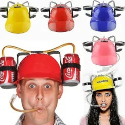 Öl- och Sodahjälm Partyhatt> Huvudbonader