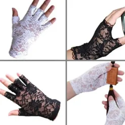 LACE Gloves Stretch Halloween Party> Tillbehör