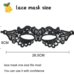 Lady of Luck venetiansk mask för män spetsmask venetiansk mascara bal halloweenfest> Masker