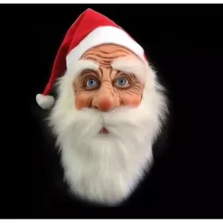 #Latex Jultomtemask (Blå Ögon)#><noscript><img width=