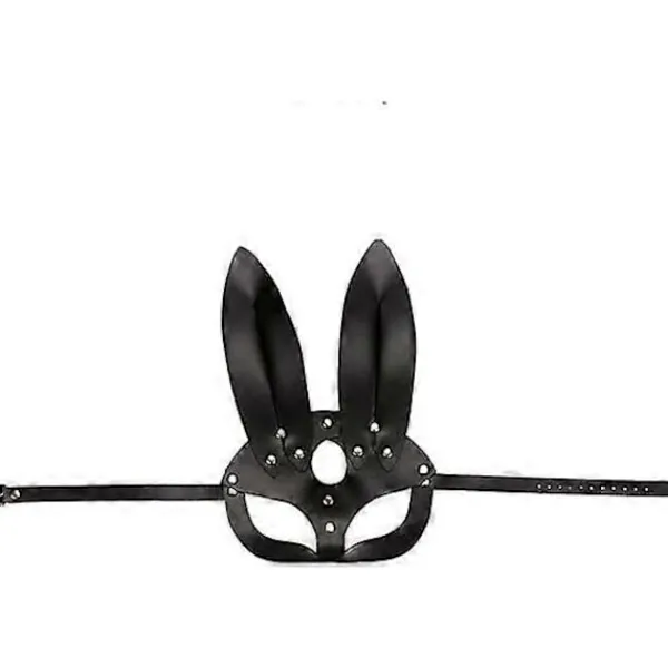 Läder Kattmask för Kvinnor Sexig Halv Ansiktsmask Cosplay Kostym Rekvisita Party Maskerad Tillbehör> Masker