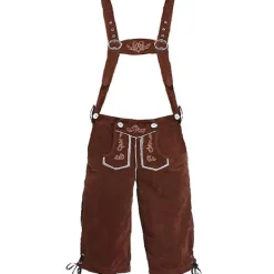 Läderbyxor för män - Äkta tyska läderbyxor för män, Oktoberfest-outfit - Brun [GPA] XL><noscript><img width=