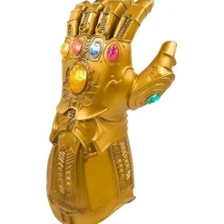 EURL LED Ljus Upp Infinity Gauntlet Thanos Handskar med Avtagbara Magnetiska Infinity-stenar> Tillbehör