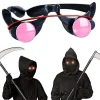 LED Lysande Glasögon Roliga Röda Ögon Halloween Cosplay Tillbehör Fest> Tillbehör