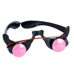 LED Lysande Glasögon Roliga Röda Ögon Halloween Cosplay Tillbehör Fest><noscript><img width=