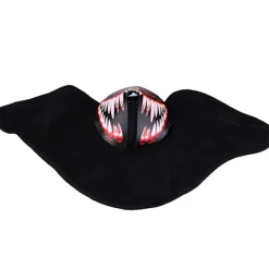 LED Stor Terror Mask Röstaktiverad Musikmask för Festival Party Dans Röd><noscript><img width=