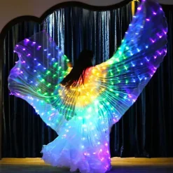 LED-vingar för kostym, lysande, för magedansuppträdanden><noscript><img width=