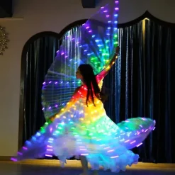 LED-vingar för kostym, lysande, för magedansuppträdanden><noscript><img width=