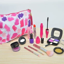 Lek-smink för barn 12st/set Flickleksaker Söt Mode Kosmetisk Leksak Gåva Söt><noscript><img width=