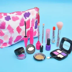 Lek-smink för barn 12st/set Flickleksaker Söt Mode Kosmetisk Leksak Gåva Söt><noscript><img width=