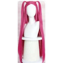 hhu Lila Spetsfrontperuk | Högkvalitativ Cosplayperuk - Inspirerad av Rumi Mira><noscript><img width=