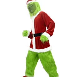 Liten/Medium Grön Monsterdräkt för Män Jul Tomte S,ZQKLA><noscript><img width=