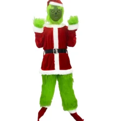 Liten/Medium Grön Monsterdräkt för Män Jul Tomte S,ZQKLA><noscript><img width=