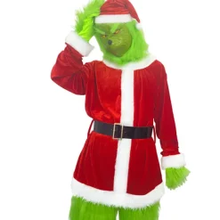 Liten/Medium Grön Monsterdräkt för Män Jul Tomte S,ZQKLA><noscript><img width=