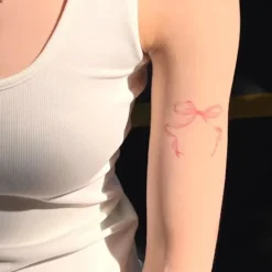 Little Bear Party Rosa Rosett Vattentät Tatuering Klistermärke Söt, Naturlig Hållbar, Sexig, U6S2><noscript><img width=