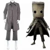 Little Nightmares Mono Komplett Set Cosplay Kostym Man Spel Rollspel Outfit Japansk Stil Polyester Bomullsblandning Flera Storlekar> Dräkter