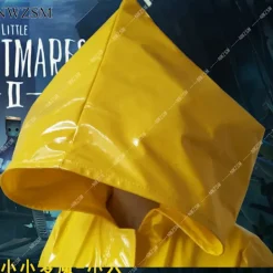 KOOLYOU Little Nightmares Six Cosplay Little Nightmare Hungry Kids Little Six Cosplay Costume Party Halloween XL Beige><noscript><img width=