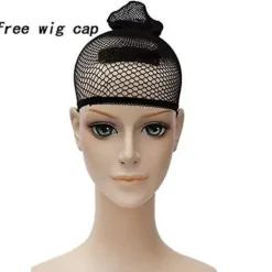 Lång blå flätad peruk för Jinx Cosplay peruk Inkluderar cap 43'-blå><noscript><img width=