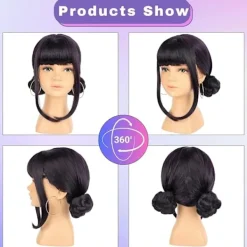 Lång Syntetisk Cosplay Peruk för Kvinnor Flickor, Anime Idol Scenföreställning Hår Kostymtillbehör> Peruker