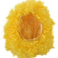 Lockigt Afro Peruker Maskeraddräkt Funky Peruk Disco Clown För Män Och Kvinnor Fotboll Crday Present><noscript><img width=