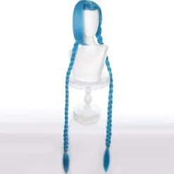 LOL Karaktär Jinx Cosplay Peruk Blå Lång Peruk 120cm Y - Perfet[YDE]><noscript><img width=