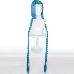 LOL-karaktär Jinx Cosplay-peruk Blå Lång Peruk 120cm Y - Perfekt><noscript><img width=