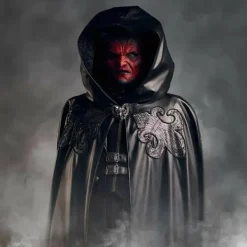 Läskig Halloween Mask Ikari Demon Latex Mask Djävul Realistisk Mask för Vuxen Skräck Djävul Horn Spille Skräckgåva Halloween Gåva[mo] As shown> Masker