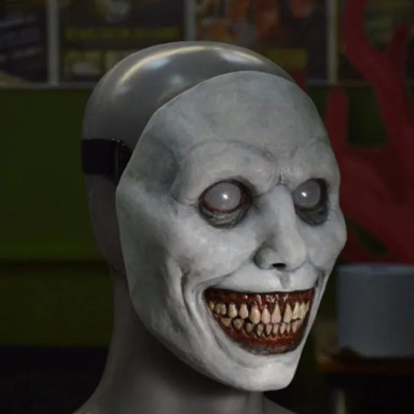 Läskig Halloweenmask för vuxna - Leende demoner, skräckmasker cosplay läskiga Halloween-kostymtillbehör för Halloweenfest karneval cosplay (1 st)-FA- | Fyndiq> Masker