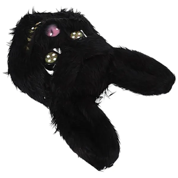 Läskig Kanin Mask Halloween Party Maskerad Stil Svart Plast 1st> Masker