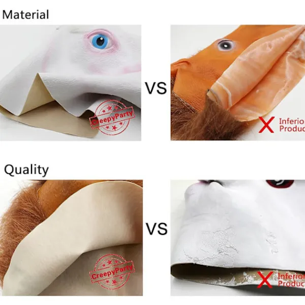 Läskig pumpa mask i latex, full huvudmask, maskeradskräckfågel> Masker