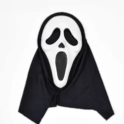 FMYSJ Läskig Spökansikte Blodig Bling Mask - Halloween Kostymrekvisita för Vuxna & Barn, Skräck Cosplay Tillbehör - FKB (FMY) A> Masker