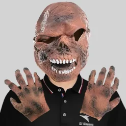 Läskiga Halloween-kostymhandskar Maskeraddräkt Karaktär Monster Djävulsklohandskar><noscript><img width=