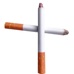 Låtsas-cigaretter med rök, 2-pack, fest, scenframträdanden, rekvisita> Tillbehör