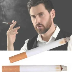 Låtsas-cigaretter med rök, 2-pack, fest, scenframträdanden, rekvisita><noscript><img width=