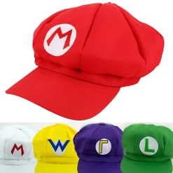Luigi Bros Brev Tryckt Hatt, Cosplay Hatt -> Huvudbonader