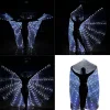 Lysande LED-févinge för barn och vuxna, glödande fjärilsvinge för förtrollande fester och evenemang, ängelvinge> Tillbehör