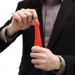 Magisk Mjuk Plast Magiska Trick Leksaksverktyg med Röd Sidentyg><noscript><img width=