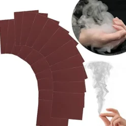 Magiskt Rökpapper, Magisk Rök från Fingertopparna, Trolleritrick Verktyg för Närbild, Magikerrekvisita Scenillusioner Tillbehör[HK] 100pcs> Tillbehör