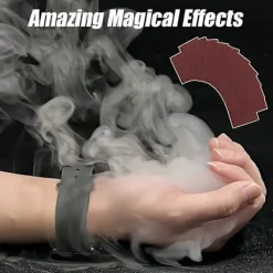 Magiskt Rökpapper, Magisk Rök från Fingertopparna, Trolleritrick Verktyg för Närbild, Magikerrekvisita Scenillusioner Tillbehör[HK] 100pcs> Tillbehör