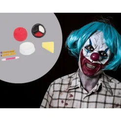 Makeup kit clown nos för halloween makeup för cosplay makeup><noscript><img width=