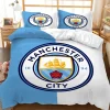 unbranded Manchester City Sängkläder 135*200cm> Masker