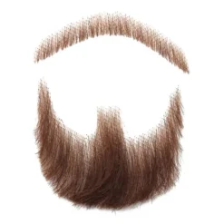 Manlig Simulerad Falsk Skäggrekvisita Lätt Att Fästa Skägg För Film Makeup Arbetare Engagerade> Tillbehör