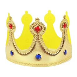 Mantel Sammet Rock Kostym Krona Kung Drottning För Kvinnor Män Halloween Vuxna Temafest Teater> Huvudbonader