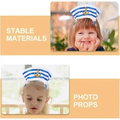 Marinblå Hatt Hårband för Cosplay 6st Blandade Färger Tyg Hårband[YJD] 19.00X11.00X1.30CM><noscript><img width=