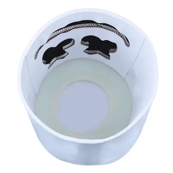 Marshmallow DJ-mask med lysande baratmosfär rekvisita> Masker