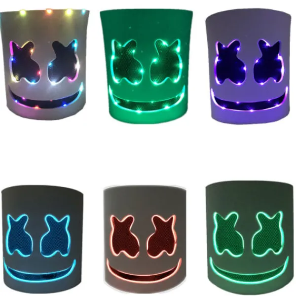 Marshmello DJ Mask Halloween Cosplay Mask> Masker