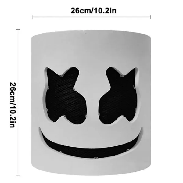 Marshmello DJ-mask Halloween Cosplay-mask A> Masker