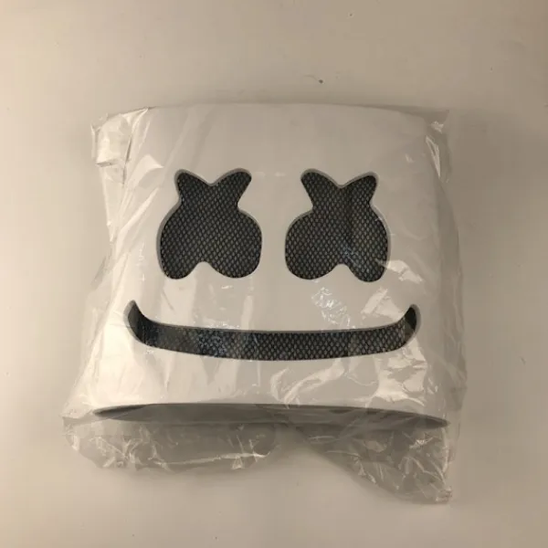 Marshmellow DJ lysande mask bar atmosfär rekvisita> Masker