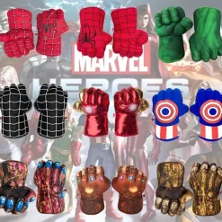 Marvel figur boxningshandskar Spiderman Superhero Cosplay Handskar zy left hand><noscript><img width=